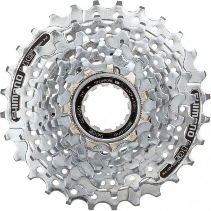 Кассета SHIMANO HG51, 8СК, 11-30, (10шт). ECSHG518130S