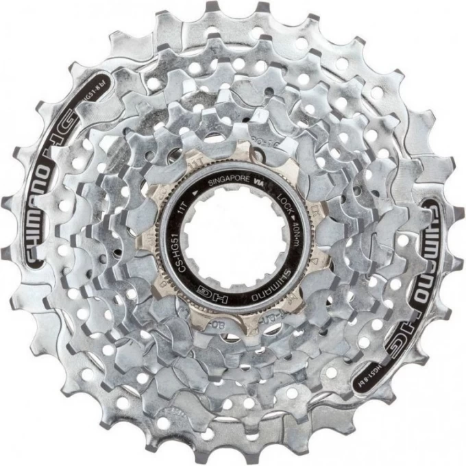 Кассета SHIMANO HG51, 8СК, 11-30, (10шт). ECSHG518130S