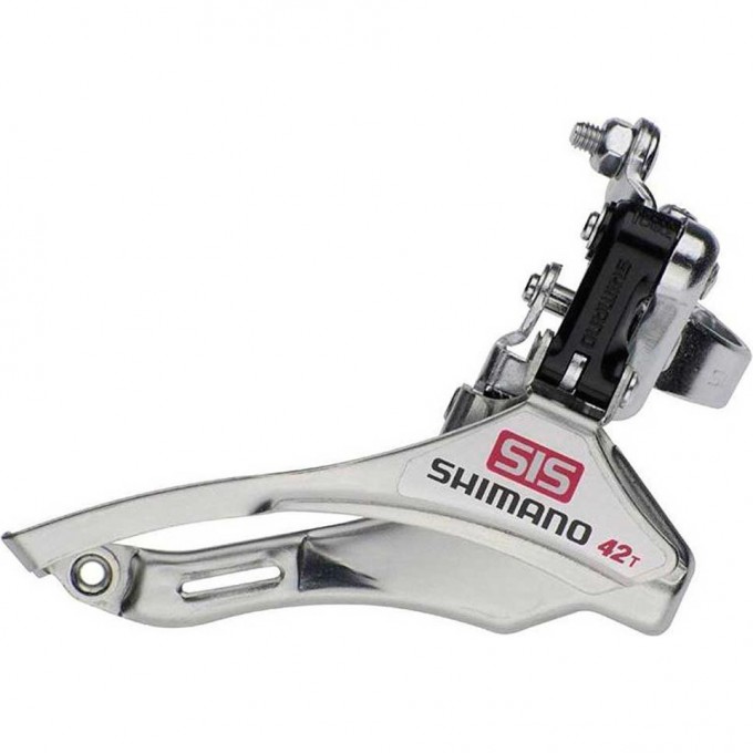 Переключатель передний SHIMANO TOURNEY, TY10, нижняя тяга, 28.6, 42T, без упаковки AFDTY10DS6