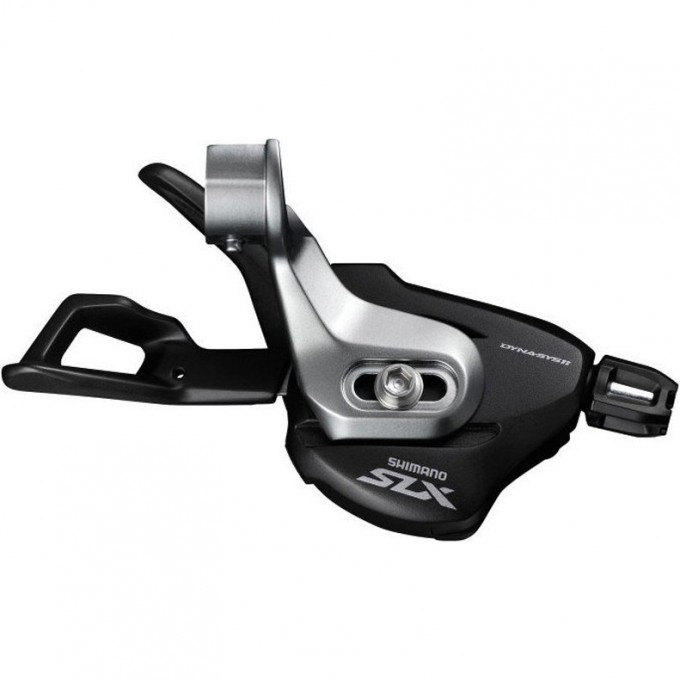 Шифтер SHIMANO SLX, M7000-I, I-SPEC II, ПРАВ, 11СК. ТРОС С ОПЛЕТКОЙ БЕЗ УП. KSLM700011IR