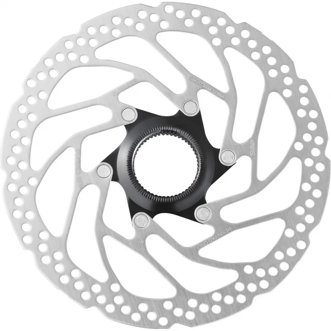 Тормозной диск SHIMANO RT30, 160мм, C.Lock, только для полимерных колодок ESMRT30S2 Тормозной диск SHIMANO RT30, 160мм, C.Lock, только для полимерных колодок ESMRT30S2