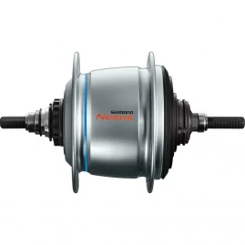 Втулка планетарная SHIMANO NEXUS, C6001, 32 отверстия, 8 скоростей, для роллерных тормозом, 132x184 мм, серебристый, без упаковки