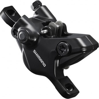Калипер гидравлический SHIMANO MT410, POST MOUNT, полимерные колодки B01S без кулера, без адаптера, серебристый Калипер гидравлический SHIMANO MT410, POST MOUNT, полимерные колодки B01S без кулера, без адаптера, серебристый
