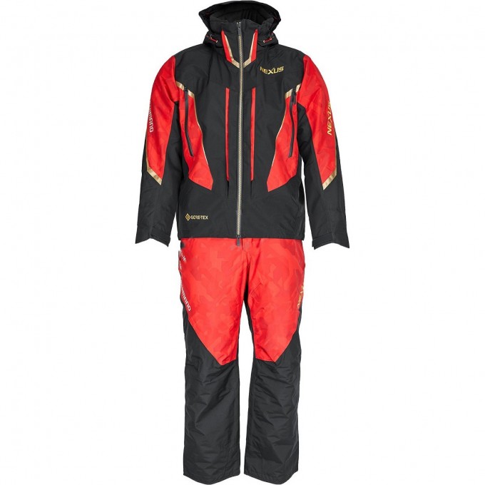 Костюм утеплённый SHIMANO NEXUS RB-119T Gore-Tex красный, размер M 59YRB119T25 Костюм утеплённый SHIMANO NEXUS RB-119T Gore-Tex красный, размер M 59YRB119T25