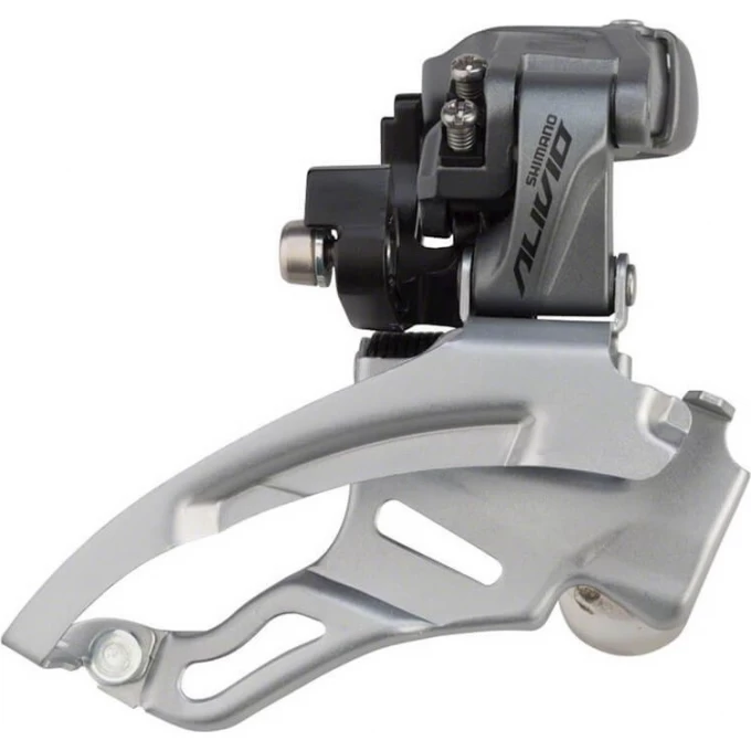 Переключатель передний SHIMANO ALIVIO, M4000, универсальная тяга, верхний хомут, для 9 скоростей угол :66-69, для 40T EFDM4000DSX6