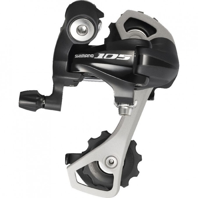 Переключатель задний SHIMANO 105, 5701, SS, 10 скоростей, черный IRD5701SSL Переключатель задний SHIMANO 105, 5701, SS, 10 скоростей, черный IRD5701SSL