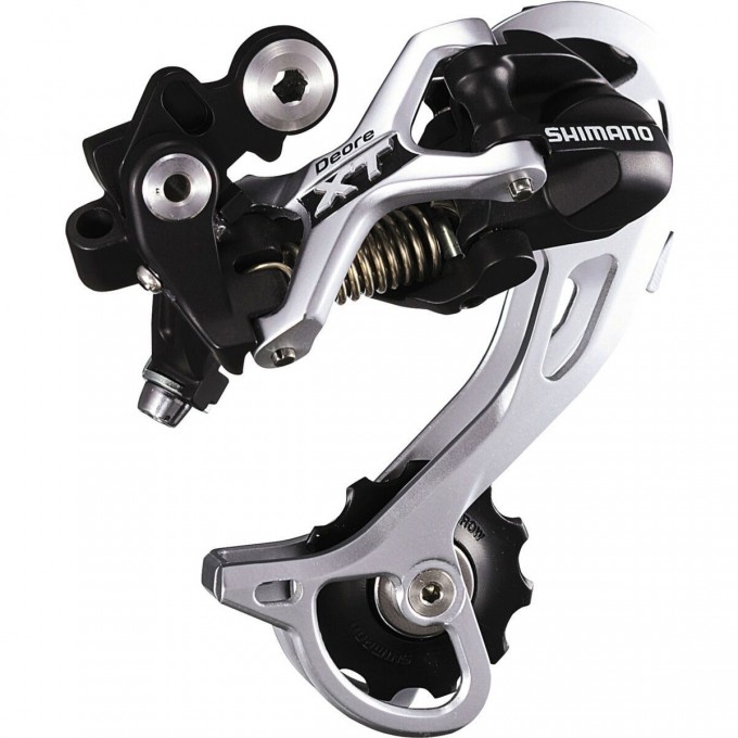 Переключатель задний SHIMANO XT, M772, SGS, 9 скоростей Top-N, Shadow IRDM772SGS Переключатель задний SHIMANO XT, M772, SGS, 9 скоростей Top-N, Shadow IRDM772SGS
