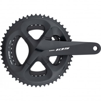 Система SHIMANO 105, R7000, 11 скоростей, 170 мм, 53/39T, черный