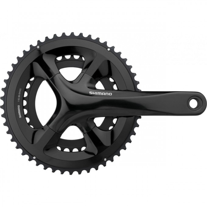 Система SHIMANO 105 RS510, 11 скоростей, 175 мм, 50/34T, черный EFCRS510EX04X Система SHIMANO 105 RS510, 11 скоростей, 175 мм, 50/34T, черный EFCRS510EX04X