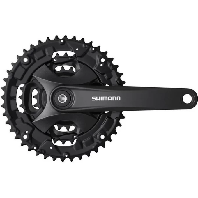 Система SHIMANO ALTUS, MT101, 175 мм, для 3X9 скоростей, квадрат, 40/30/22 черный EFCMT101E002XLB