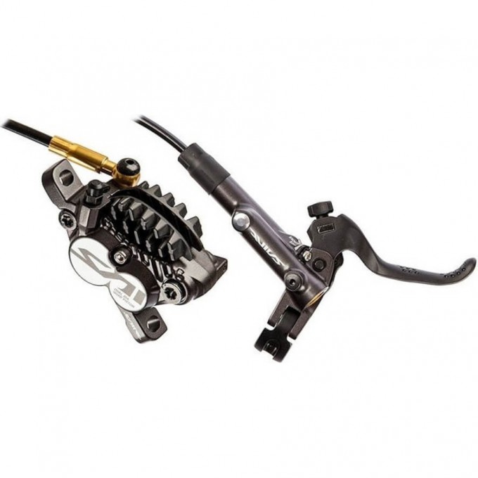 Тормоз дисковый SHIMANO SAINT, M820, BL(прав)/BR(задн), метал. кол. с радиат, 1700мм, черн. IM820BRRXNA170 Тормоз дисковый SHIMANO SAINT, M820, BL(прав)/BR(задн), метал. кол. с радиат, 1700мм, черн. IM820BRRXNA170