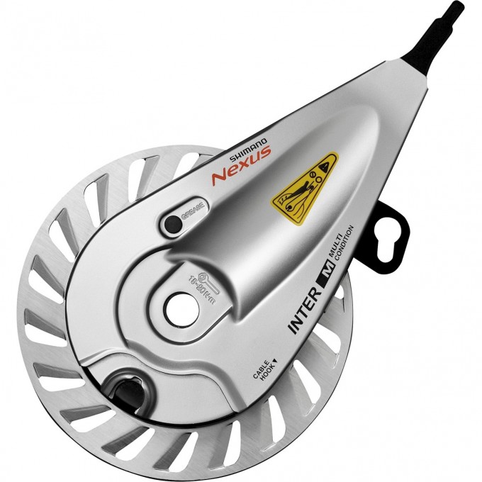 Тормоз SHIMANO C3010, роллерный, задний, с шайбой 7.2мм для оси 3/8", ABRC3010RC Тормоз SHIMANO C3010, роллерный, задний, с шайбой 7.2мм для оси 3/8", ABRC3010RC