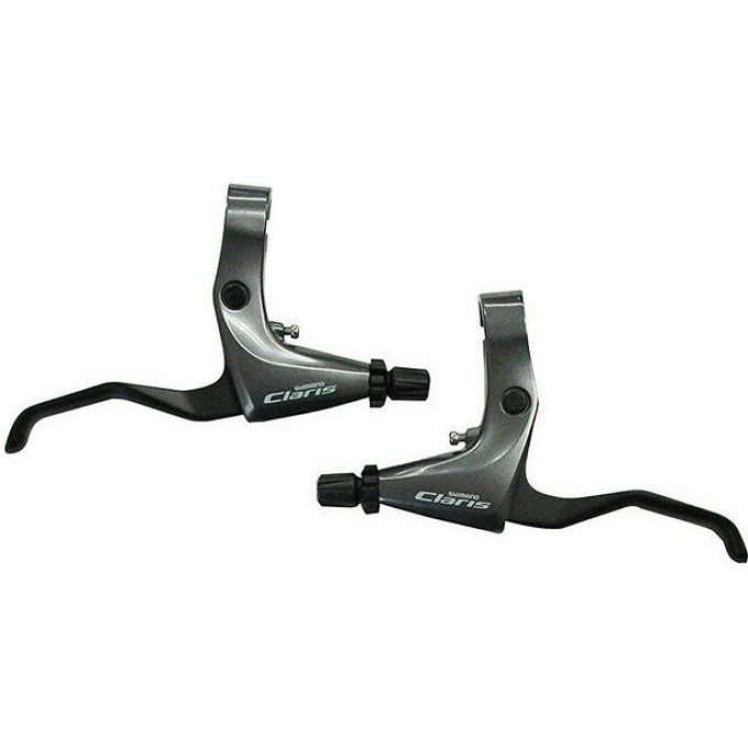 Тормозная ручка SHIMANO CLARIS, R2000, правая+левая, для плоского руля, трос+оплетка EBLR2000PA Тормозная ручка SHIMANO CLARIS, R2000, правая+левая, для плоского руля, трос+оплетка EBLR2000PA