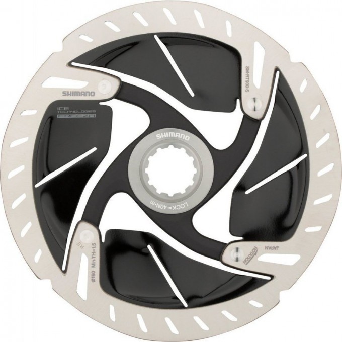 Тормозной дисковый SHIMANO RT900, 160 мм, CENTER LOCK RING ISMRT900S Тормозной дисковый SHIMANO RT900, 160 мм, CENTER LOCK RING ISMRT900S