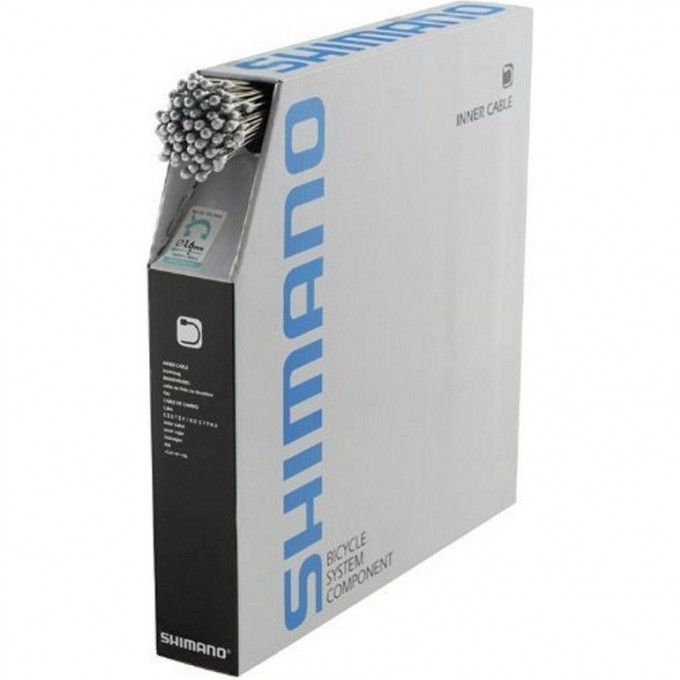 Трос переключателя SHIMANO трос: 1.2X2100 мм, 100 штук в коробке Y60098520 Трос переключателя SHIMANO трос: 1.2X2100 мм, 100 штук в коробке Y60098520