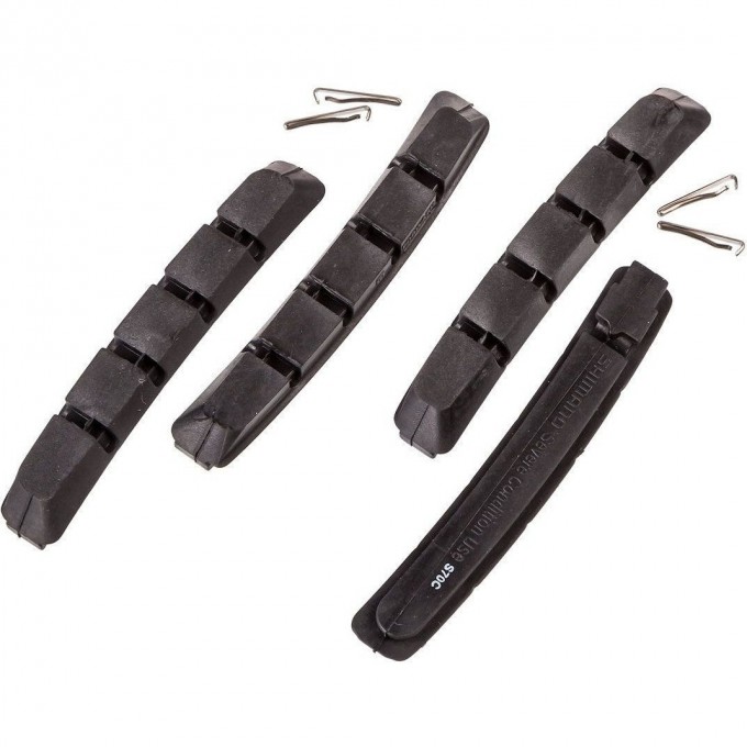 Вкладыши тормозной колодки SHIMANO S70C, для V-BRAKE, картридж, Y8A298032 Вкладыши тормозной колодки SHIMANO S70C, для V-BRAKE, картридж, Y8A298032