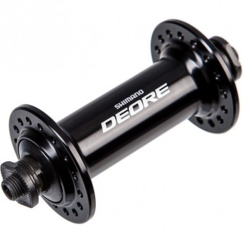 Втулка передняя SHIMANO DEORE, T610, 36 отверстий, QR, черный
