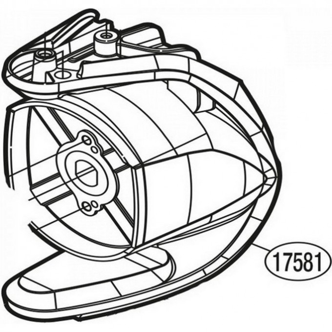 Запчасть для катушки ротор SHIMANO RD17581 Запчасть для катушки ротор SHIMANO RD17581