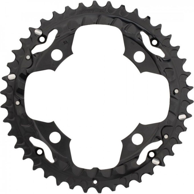 Звезда передняя SHIMANO для FC-M522, 42T-AE, черный Y1N098020 Звезда передняя SHIMANO для FC-M522, 42T-AE, черный Y1N098020